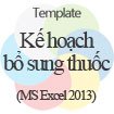 Kế hoạch bổ sung thuốc
